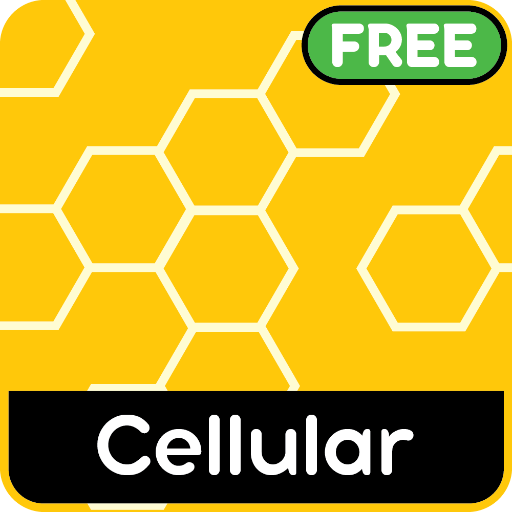 Cellular background effect icon