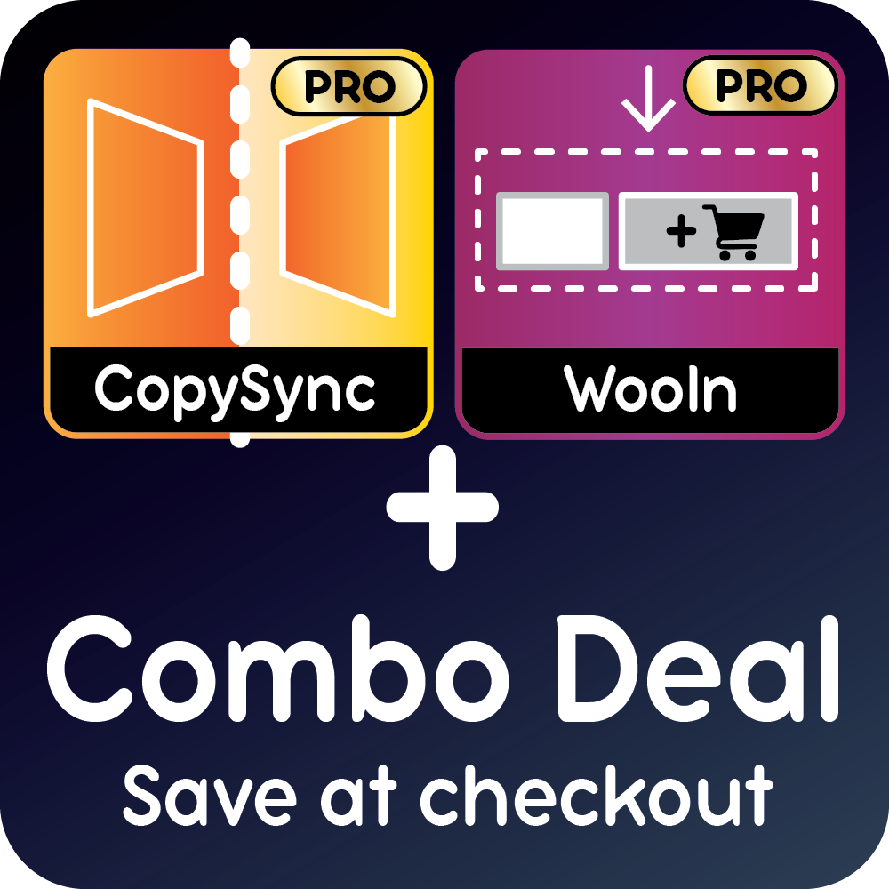 CopySync + WooIn Combo Deal