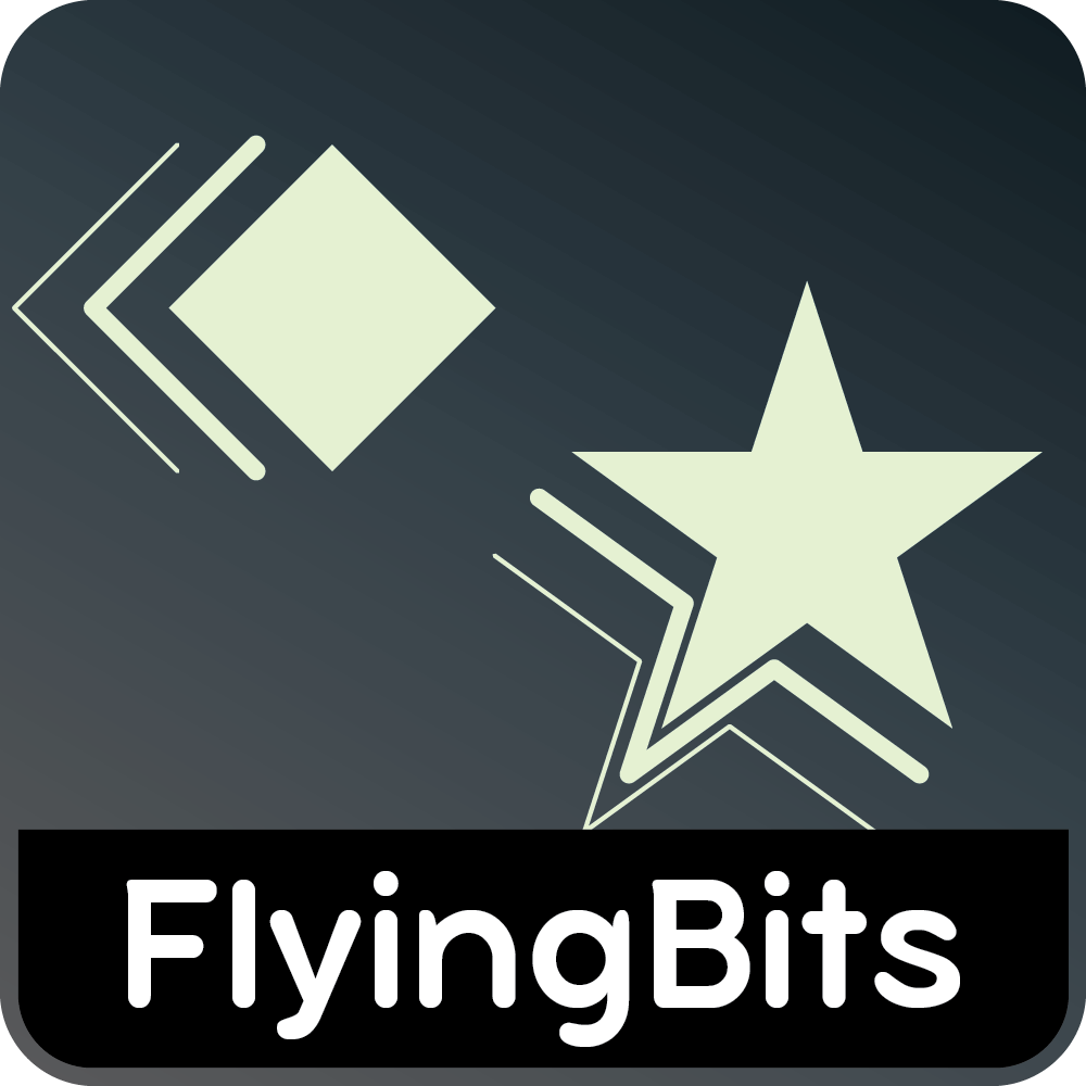 FlyingBits background effect icon