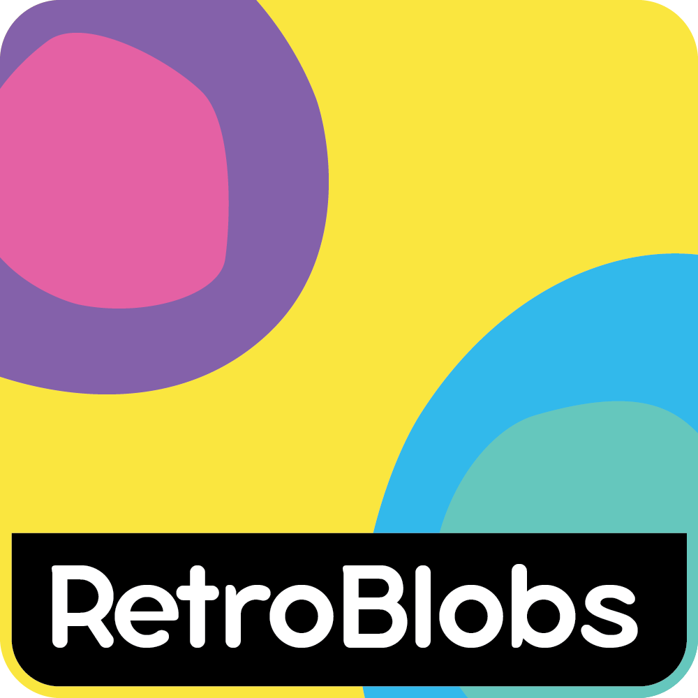 RetroBlobs background effect icon