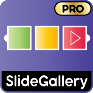 Multimedia slide gallery for WordPress content.